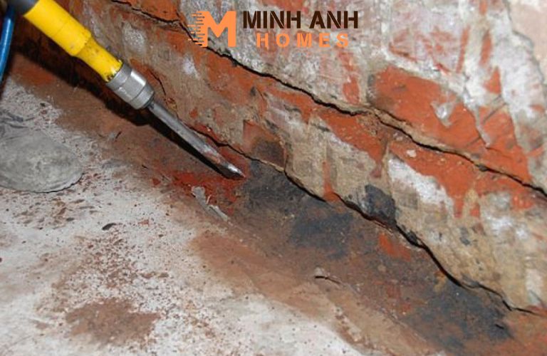 Cách chống thấm chân tường