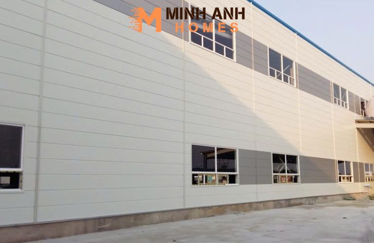 Báo giá thi công vách Panel nhà xưởng