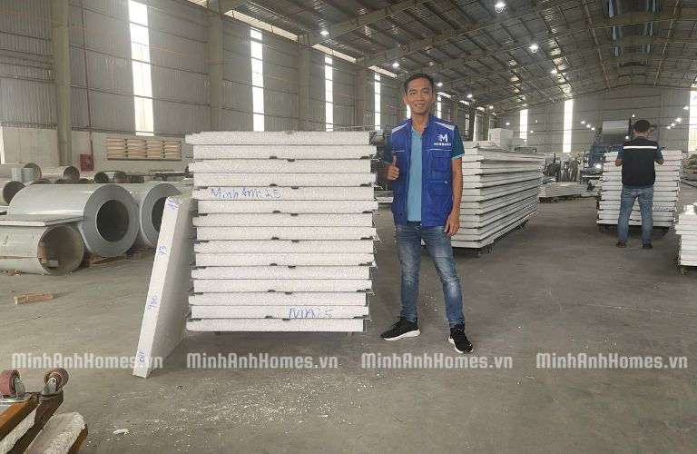 Minh Anh Homes tự hào là đơn vị cung cấp panel EPS chính hãng, chất lượng