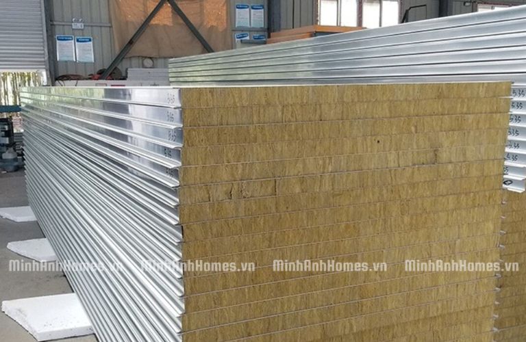 Lõi bông khoáng Rockwool chịu nhiệt hơn 1000°C