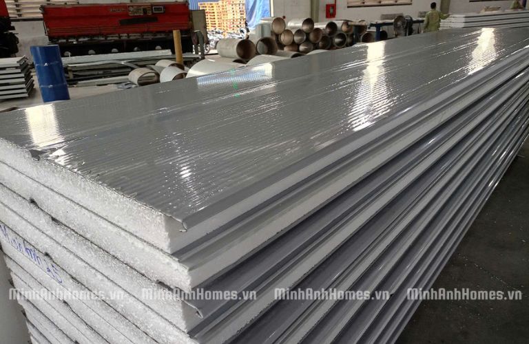 Tấm Panel dùng trong thi công nhà tiền chế Panel