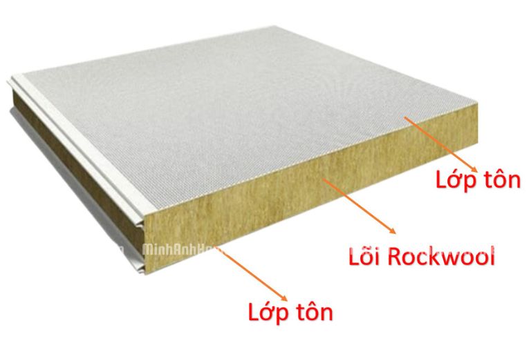 Panel bông khoáng (Rockwool)