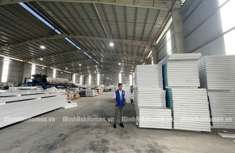 Minh Anh Homes - Đơn vị thi công và cung cấp tấm vách ngăn tôn xốp