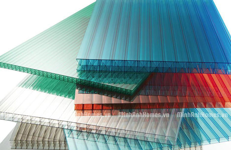 Cấu tạo tấm polycarbonate rỗng ruột 