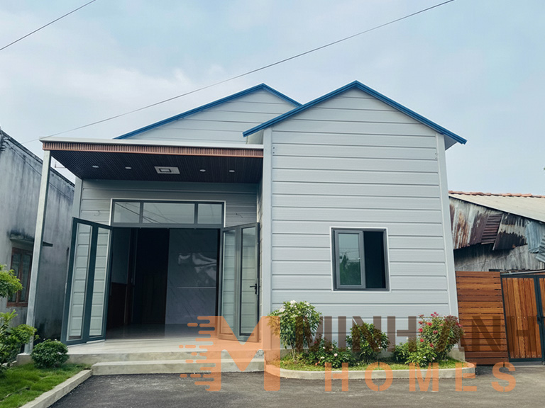 thi công nhà tiền chế tấm Panel