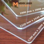 Kích thước tấm Mica
