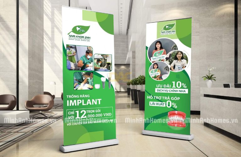 Tấm Formex thường được dùng làm Standee, poster quảng cáo