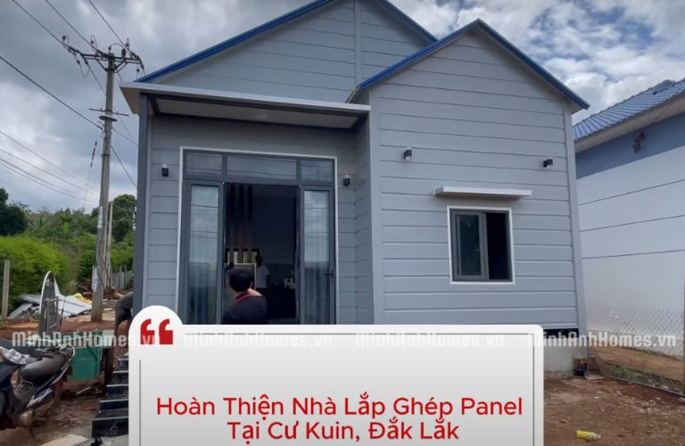 Nhà lắp ghép panel tại Cư Kuin, Đắk Lắk