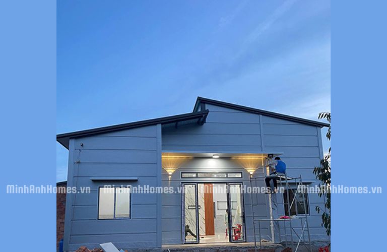 Nhà lắp ghép tấm panel tại Buôn Hồ, Đắk Lắk