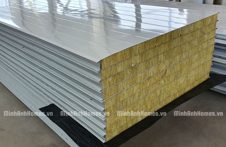 Trần panel rockwool