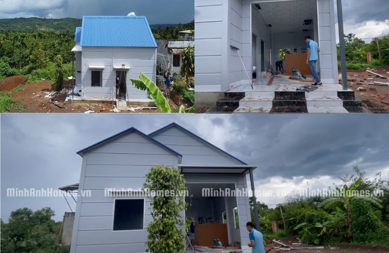 Nhà lắp ghép panel tại Krông Năng, Đắk Lắk