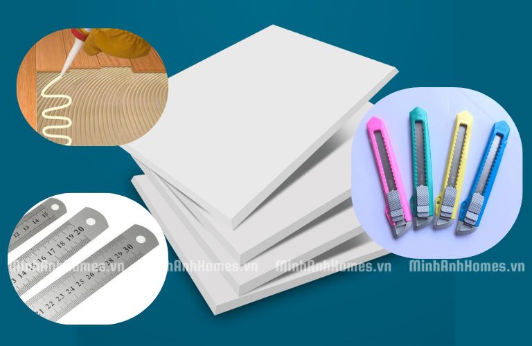 Chuẩn bị đầy đủ dụng cụ và vật liệu