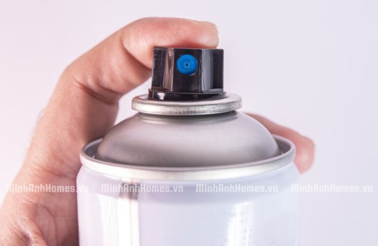 Sơn xịt thường được dùng để phủ đều các bề mặt lớn, có diện tích phức tạp
