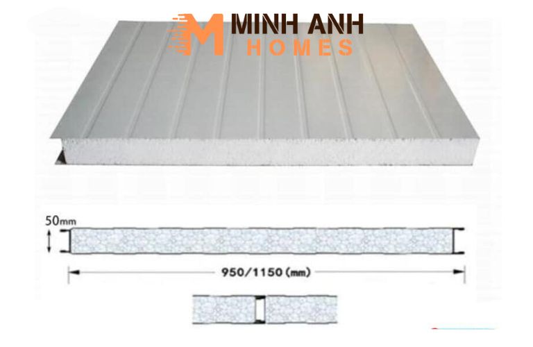 Kích thước tấm Panel EPS