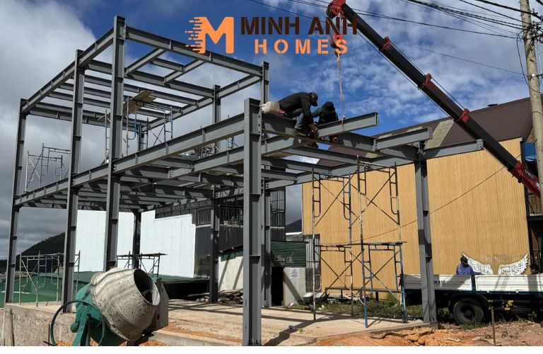 Thi công nhanh – tiết kiệm thời gian tối đa