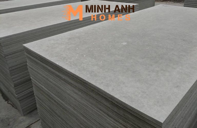 Bề mặt tấm Cemboard phẳng mịn