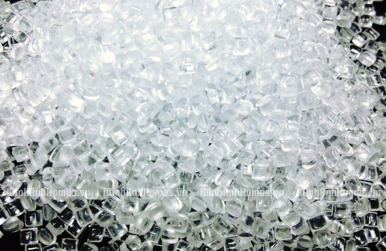 Tấm nhựa Poly trong suốt được làm từ nhựa polycarbonate (PC)