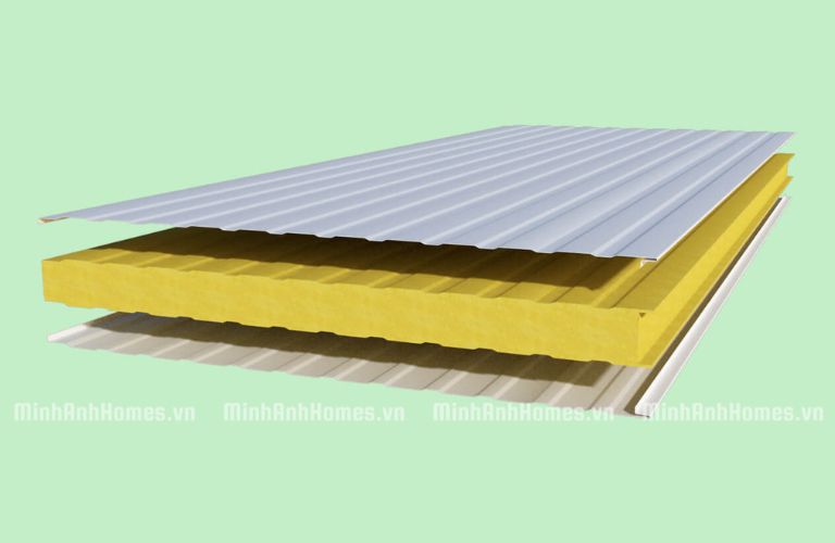 Cấu tạo của tấm Panel kho lạnh