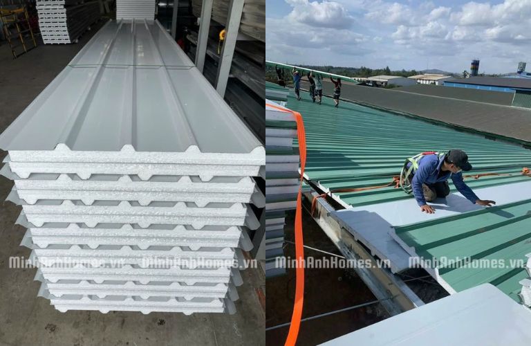 Tấm Panel lợp mái