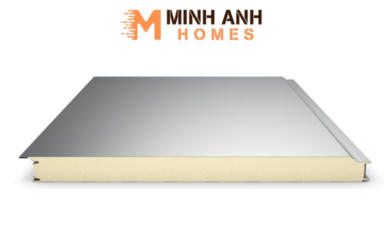 Bề mặt phẳng, nhẵn, không mối nối