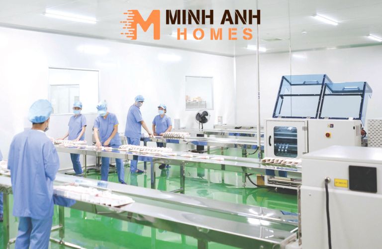 Tấm Panel phòng sạch thường được dùng trong ngành sản xuất thực phẩm và đồ uống