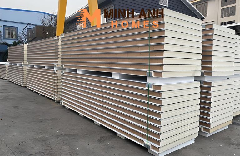Minh Anh Homes cung cấp tấm Panel tường ngoài trời chất lượng, giá tốt