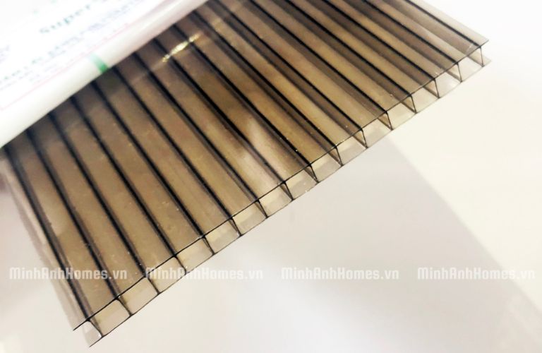 Minh Anh Homes cung cấp tấm Poly màu trà chất lượng cao
