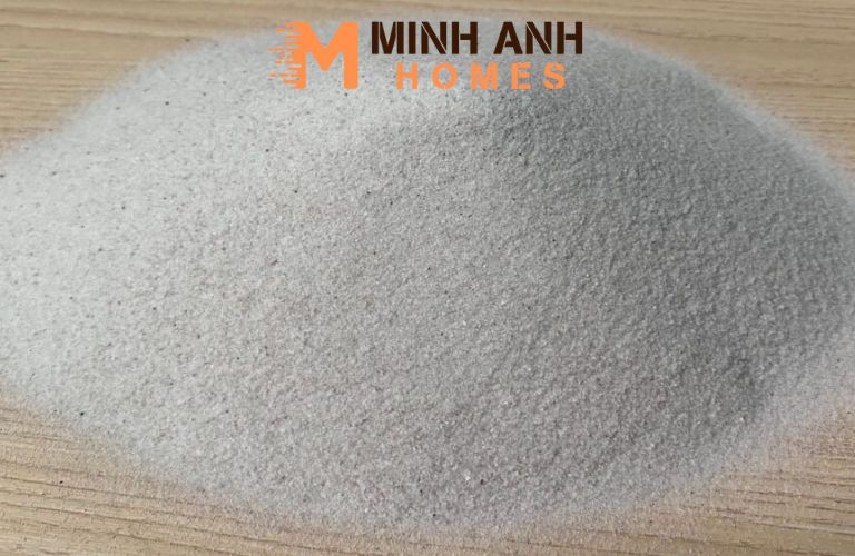 Cát mịn làm tăng độ cứng, chống biến dạng khi thi công