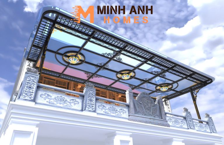 Mái nhựa Polycarbonate lấy sáng