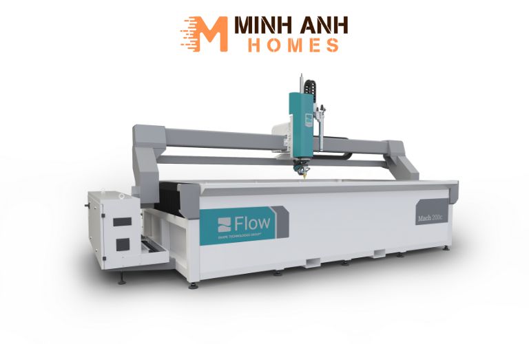 Cách cắt tấm formex bằng tia nước