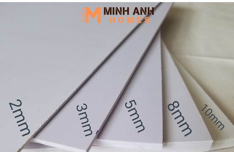Tấm Formex dày 1mm – 2mm là những tấm dễ uốn cong nhất