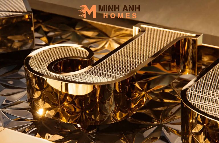 Tấm inox đục lỗ được dùng trong các thiết kế đèn chiếu sáng để tăng tính thẩm mỹ và sự độc đáo