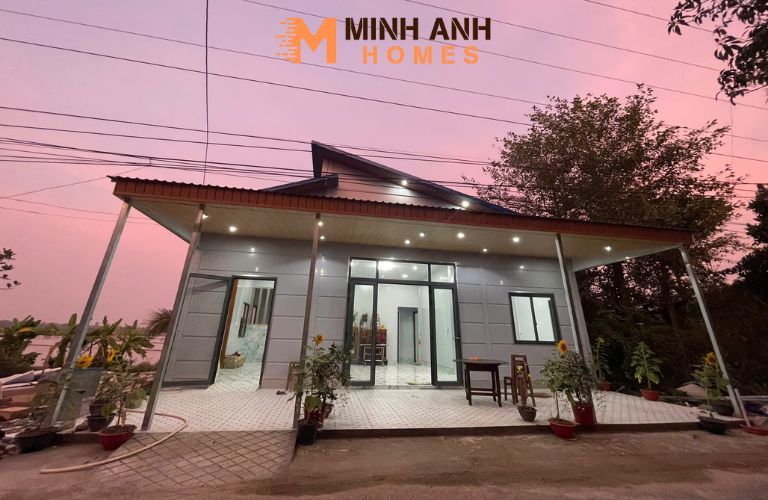 Nhà lắp ghép Panel tại Mỹ Quý, Đồng Tháp
