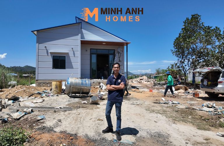 Minh Anh Homes tự hào là một trong những đơn vị thi công nhà lắp ghép tại Kon Tum uy tín số 1
