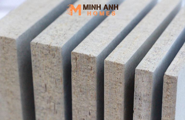 Tấm xi măng sợi kết hợp bông cách âm