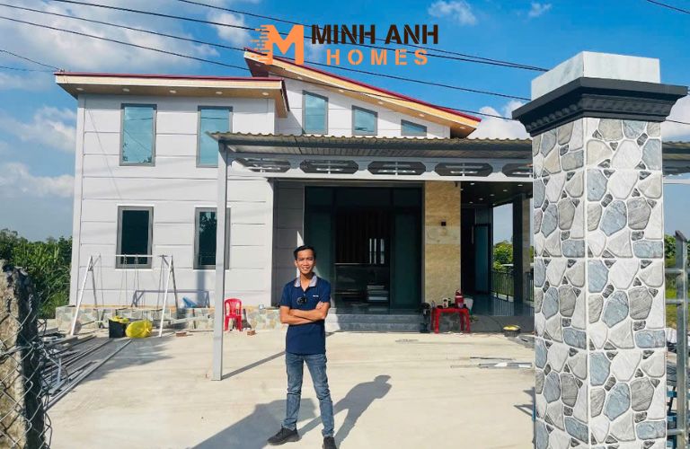 Nhà Lắp Ghép Panel tại Mỹ An, Tháp Mười, Đồng Tháp