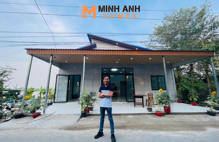 Nhà lắp ghép Panel tại Mỹ Quý, Đồng Tháp