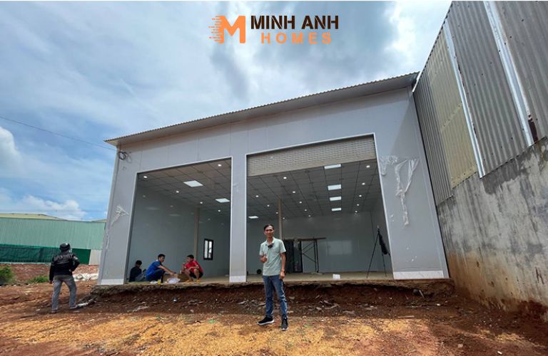 Nhà lắp ghép tại Nghĩa Trung, Gia Nghĩa