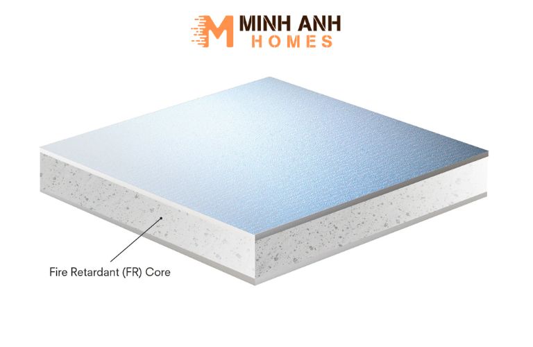 Tấm Alu chống cháy lõi nhựa FR
