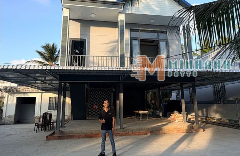 Dự án nhà lắp ghép Panel mái Thái tại Giồng Trôm, Bến Tre