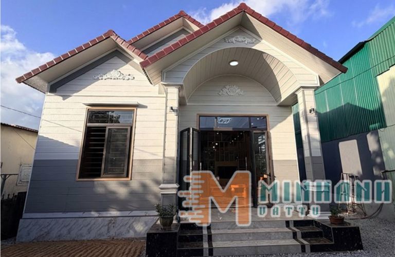 Dự án nhà lắp ghép Panel mái Thái mẫu 3 mái tại Cư M’gar, Đắk Lắk