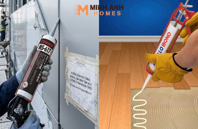 Chọn keo dán Alu có khả năng bám dính trên nhiều bề mặt