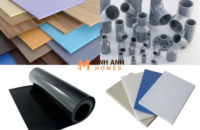 Các loại nhựa Plastic thường được sử dụng trong ngành xây dựng